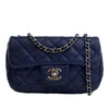 Chanel Mini Rectangular Classic Lambskin Crystal Single Flap Secondhand