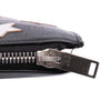 Saint Laurent Leather Star Rider iPad Pouch Secondhand
