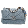 Chanel Medium Double Stitched Denim 19 Flap Secondhand