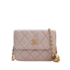 Chanel Mini Lambskin Pearl Crush Clutch On Chain Secondhand