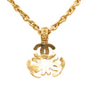 Chanel Gold Plated Triple CC Pendant Necklace Secondhand