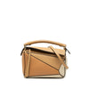 LOEWE Mini Bicolor Calfskin Puzzle Satchel Secondhand