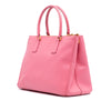 Secondhand Prada Medium Saffiano Lux Galleria Double Zip Satchel