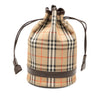 Burberry Haymarket Check Canvas Drawstring Pouch Secondhand