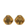 Chanel Gold Plated Clip On Earrings Secondhand