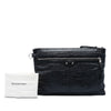 Balenciaga Lambskin Motocross Classic Clip Clutch L Secondhand