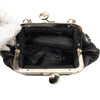 Chanel CC Lambskin Kiss Lock Evening Clutch with Chain Secondhand