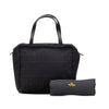 Fendi Mini Zucchino Canvas Handbag Secondhand