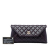 Chanel Quilted Lambskin Fold Up Again Clutch Secondhand