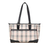 Secondhand Burberry House Check Canvas Tote