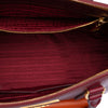 Prada Saffiano Lux Galleria Double Zip Front Pocket Satchel Secondhand