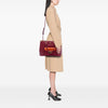 Prada Saffiano Lux Galleria Double Zip Front Pocket Satchel Secondhand