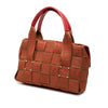 Fendi Zucca Canvas Crossword Handbag Secondhand