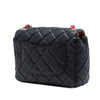 Chanel Small Quilted Lambskin Cocovado Ribbon Chain Flap Secondhand