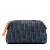 Dior Diorissimo Trotter Denim Flight Cosmetic Pouch Secondhand