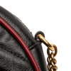 Secondhand Gucci Mini GG Marmont Matelasse Leather Torchon Round Crossbody