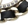 Chanel CC Gold Plated Faux Pearl and Rhinestones Brooch Secondhand