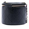 Chanel Quilted Lambskin Chain and Charm Vanity Case Secondhand