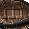 Burberry House Check Trimmed Leather Handbag Secondhand
