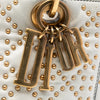 Dior Medium Lambskin Cannage Studded Supple Lady Dior Secondhand