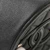 Chanel Caviar CC Filigree Round Clutch with Chain Secondhand