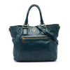 Prada Vitello Shine Front Pocket Convertible Tote Secondhand