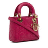 Dior Mini Lambskin Cannage Lady Dior Secondhand