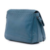 Bottega Veneta Intrecciato Trimmed Nappa Flap Crossbody Secondhand