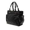 Chanel Large Quilted Coated Canvas Paris Biarritz Tote Secondhand