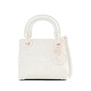 Secondhand Dior Mini Ultra Matte Calfskin Diamond Cannage Lady Dior