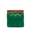 Bottega Veneta Lambskin Maxi Intrecciato The Snap Clutch Secondhand
