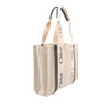 Chloé Medium Woody Canvas Tote Bag Secondhand