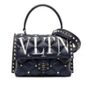 Secondhand Valentino Lambskin VLTN Candystud Top Handle Bag