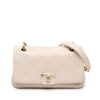 Chanel Medium Lambskin Twist Chain Enamel CC Flap Secondhand