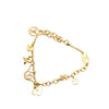Louis Vuitton Gold Plated Monogram Blooming Supple Bracelet Secondhand