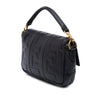 Fendi Mini Zucca Embossed Leather Baguette Satchel Secondhand
