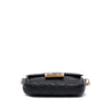 Fendi Mini Zucca Embossed Leather Baguette Satchel Secondhand