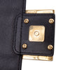 Fendi Mini Zucca Embossed Leather Baguette Satchel Secondhand