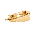 Hermès Gold Plated Enamel Children And Dogs Brooch Secondhand