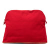 Hermès Toile Bolide Trousse De Voyage Pouch GM Secondhand
