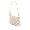 Secondhand Louis Vuitton Damier Azur Christmas Birds Mini Pochette Accessoires