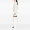 Fendi Zucchino Canvas Barrel Pochette Secondhand