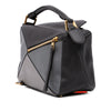 LOEWE Medium Tricolor Calfskin Puzzle Satchel Secondhand