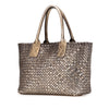 Bottega Veneta Medium Lambskin Intreccio Cabat Tote Secondhand