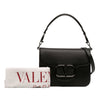 Valentino Calfskin Logo Flap Satchel Secondhand