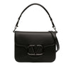 Valentino Calfskin Logo Flap Satchel Secondhand