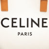 Celine Small Canvas Logo Print Horizontal Cabas Tote Secondhand