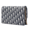 Dior Oblique Canvas Saddle Pouch Wallet on Chain Secondhand