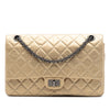Chanel Quilted Metallic Aged Calfskin Reissue 2.55 Double Flap 226 Secondhand