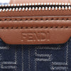 Fendi Zucca Denim Double Baguette Crossbody Secondhand